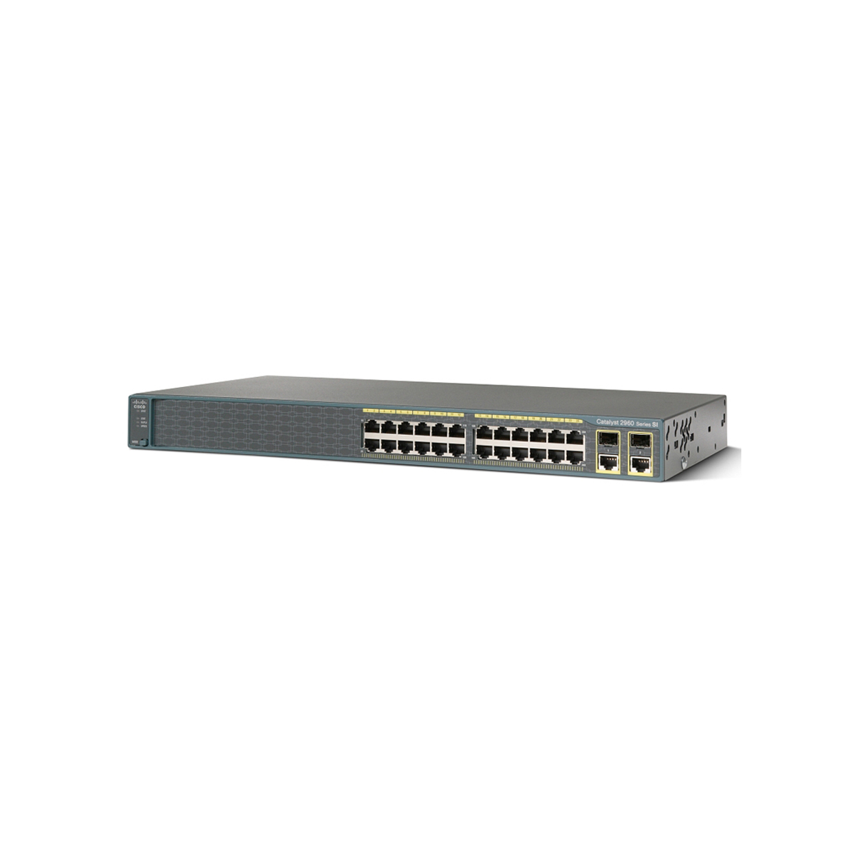 سوئیچ شبکه 26 پورت با 8 پورت PoE سیسکو مدل WS-C2960+24LC-S-2